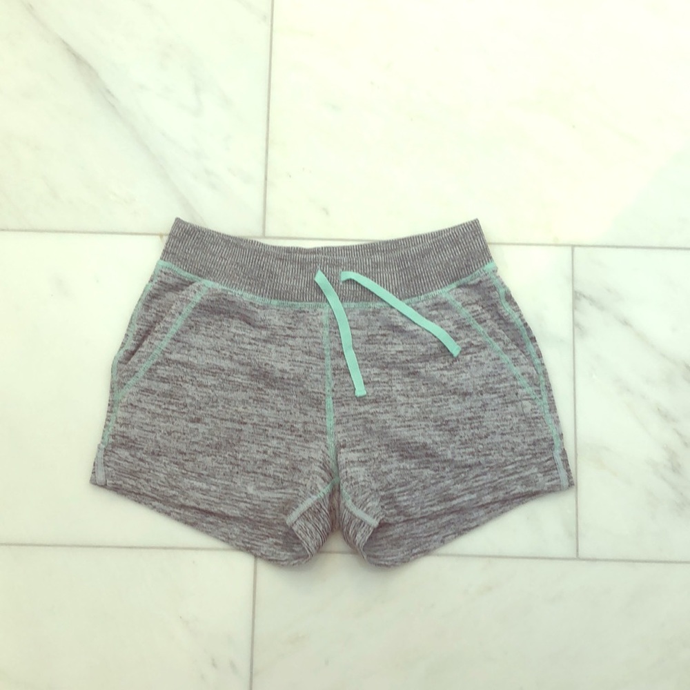 90 degree cute grey and green shorts 🤩